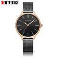 CURREN 9024 Women Watches Luxury Wrist relogio feminino Clock for Women Milanese Steel Lady Rose Gold Quartz Ladies Watch New